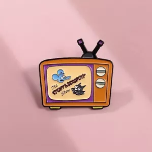 Itchy & Scratchy Simpsons Pin Anstecknadel Emaille - Bild 1 von 5