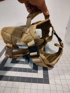 Medium Militär Taktisches Hundetrainingsgeschirr KEINE Leine 2-teiliges Geschirr - Bild 1 von 18