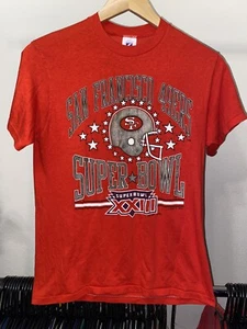 True Vintage 80s 1988 San Francisco 49ers Super Bowl Shirt Logo 7 Mens Large Usa - Bild 1 von 8
