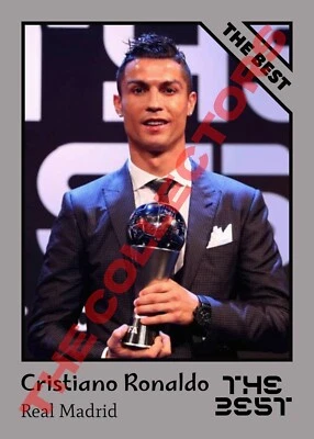 CRISTIANO RONALDO, REAL MADRID, THE BEST 17. COLECTION CARD. NO PANINI/ NO TOPPS - Imagen 1 de 2
