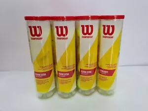 Wilson 12er Pack Schläuche mit 4 Tennisbällen Championship XD All Court - Bild 1 von 6