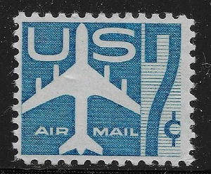 Scott#: C51 - Silhouette Of Jet Airliner Single Stamp MNH OG - Picture 1 of 1