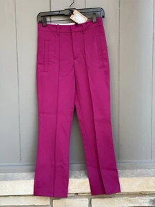 TELA, ITALY, WOMANS PANTS/TROUSERS PINK BERRY, XXS/38 - Picture 1 of 9