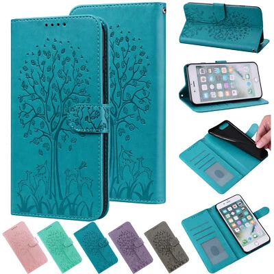 Flip Embossing Wallet Card Case Phone Cover For Google Pixel 5A 5G /6/7/ 6 7 Pro - Image 1 of 4