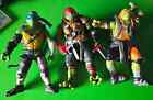 Teenage Mutant Ninja Turtles Action Figures x3 TMNT