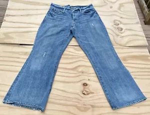 Pantalones de mezclilla para hombre Abercrombie & Fitch 2001 100 % algodón azul claro talla 32x30 - Imagen 1 de 7