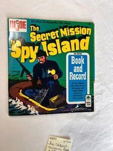 GI Joe Die geheime Mission, Insel auszuspionieren - Buch und Platte Vintage - Bild 1 von 5