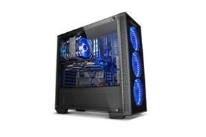 CAJA SEMITORRE ATX NOX HUMMER TG (NXHUMMERTG)NEGRO - Imagen 1 de 14