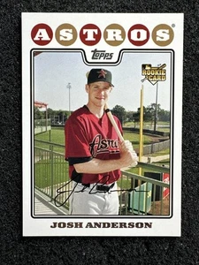 Josh Anderson #177 2008 Topps cantidad de béisbol Astros de Houston - Imagen 1 de 2