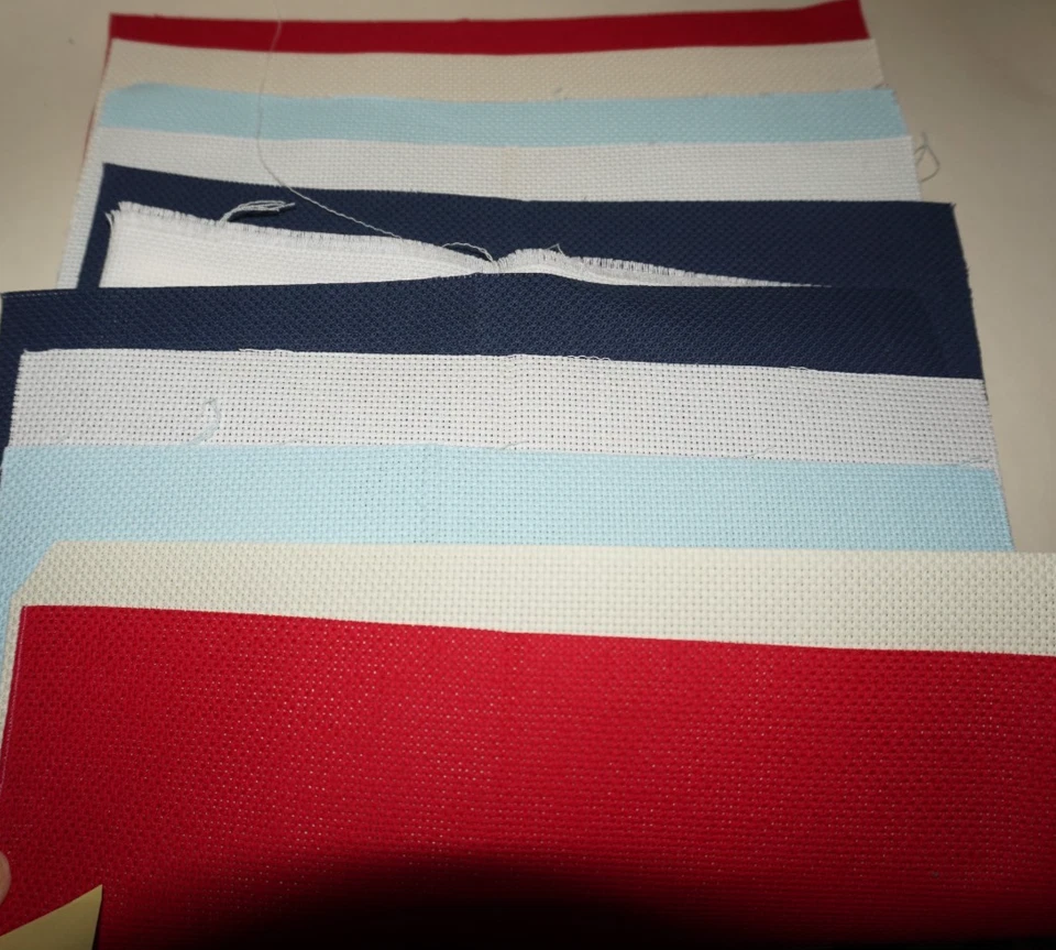 6 Sheets, Unbranded, 14 count, Cross Stitch Fabric - See Description    (17) - Image 1 of 1