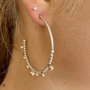 Dodo Pomellato Orecchini Anelle Cerchi Grandi Oro Rosa Argento 100% Originali - Foto 1 di 15