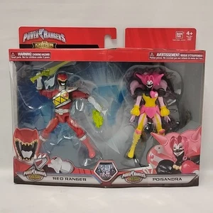 Power Rangers Mega Collection Dino Super Charge Red Ranger vs Poisandra 2er Pack - Bild 1 von 5