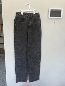 Wild Fable Women's High-Rise 90's Relaxed Straight Jeans Size 2 Black Wash - Picture 1 of 4