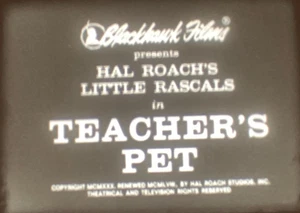 Super-8 Sound TEACHER'S PET 1930 OUR GANG - Little Rascals Blackhawk 20 min - Bild 1 von 19