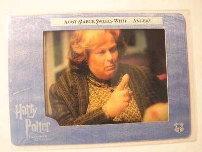 Harry Potter-POA-Artbox-Pam Ferris-Aunt Marge-Cinema-Movie-Ultra Rare-Film Cardz - Image 1 of 2