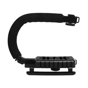Video Action Stabilizing Handle And ABS U Type Camcorder Handheld Stabilizer For - Picture 1 of 12