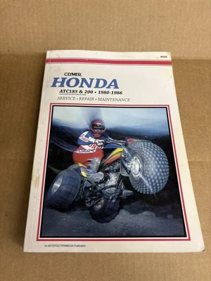 Manual de reparación de servicio Clymer M326 Honda ATC 185 y 200 1980-1986 Foto 1 de 4