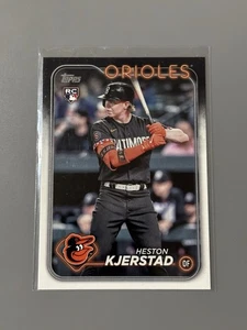 2024 Topps #394 Heston Kjerstad Baltimore Orioles Rookie Card - Picture 1 of 2