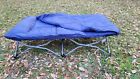 Regalo My Cot Portable Combo Toddler Bed &Sleep Bag  Royal Blue Child To 75# New