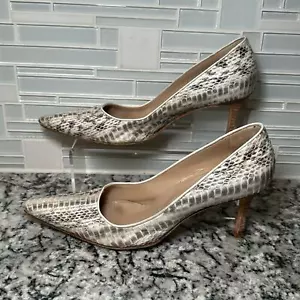 Manolo Blahnik Schlangenleder Heels - 37,5 - Bild 1 von 9