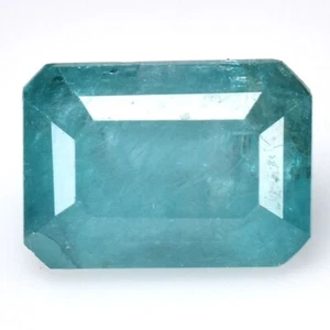 0,951 ct & 6,5 x 4,5 x 4 mm _ UNBEHEIZTE NATÜRLICHE GRANDIDIERIT ACHTECKSCHLIFF EDELSTEINE - Bild 1 von 11