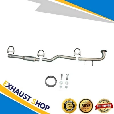 Exhaust Resonator and Pipe Assembly Fits 2009-2015 Toyota Venza 2.7L & 3.5L NEW - Image 1 of 4