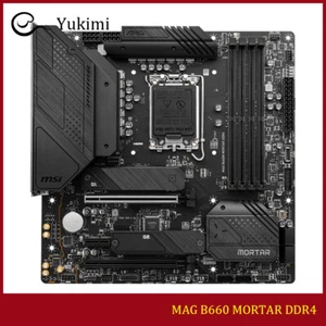 FOR MSI MAG B660 MORTAR DDR4 LGA1700 128GB Micro-ATX Motherboard - Afbeelding 1 van 5