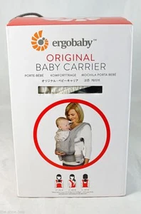 P - ERGOBABY 'Original' Grey Cotton Baby Carrier - Picture 1 of 5