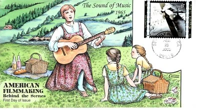 US FDC Collins #3772d American Filmmaking Music The Sound of Music 2003 ST3323 - Image 1 of 3