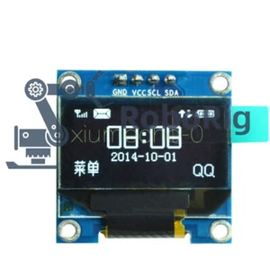1PCS 0.96" I2C IIC Serial 128X64 White OLED LCD LED Display Module for Arduino - Picture 1 of 4
