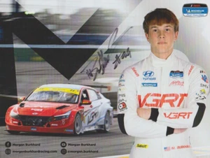 2024 Morgan Burkhard signed Hyundai Elantra N TCR IMSA MPC Hero Card - Picture 1 of 2