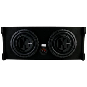Subwoofer Memphis Audio PRXSE10D1 Doble 10" Cargado Superficial Gabinete Sellado NUEVO - Imagen 1 de 4