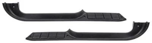 1977-91 Chevrolet GMC Truck Door Sill Plates Black Pair - Picture 1 of 1