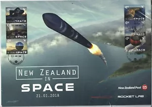 NEW ZEALAND 2018 NEW ZEALAND IN SPACE "P" SHEET FINE USED - Bild 1 von 1