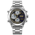 SKMEI Męski zegarek kwarcowy Chrono Cyfrowy zegarek na rękę Skóra Biznes Męskie zegarki