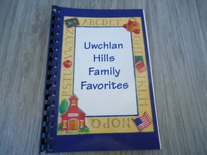 Uwchlan Hills Family Favorites Recipe Cook Book 1998 Fundraiser Pennsylvania - Imagen 1 de 7