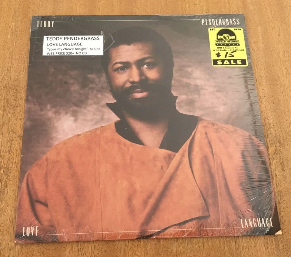 Teddy Pendergrass Love Language LP De Asylum 960 317-1