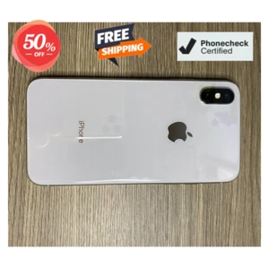Apple iPhone X 64GB-256GB srebrnoszary odblokowany Verizon T-Mobile Att bardzo dobry - Zdjęcie 1 z 9