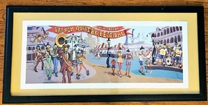 New Orleans French Quarter Festival 2004 Limited Edition Print 732/1000 Signed - Picture 1 of 8