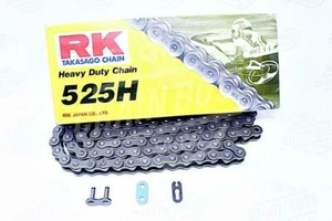 RK Chains 525 x 108 Links HD Standard Series Non Oring Natural Drive Chain - Picture 1 of 1