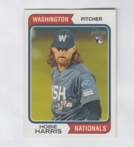 (6) Hobie Harris 2023 TOPPS HERITAGE HIGH NUMBER ROOKIE LOT #651 NATIONALS - Picture 1 of 1