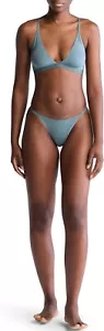 Neu mit Etikett Calvin Klein Damen (X-SMALL) IDEALER BAUMWOLL-STRINGTANGA 5122-410 - Bild 1 von 2