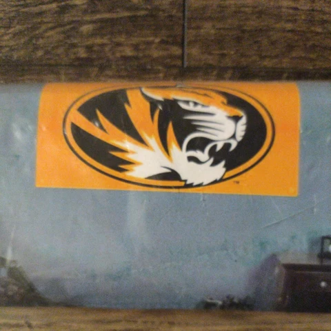 Missouri Mizzou Tigers Game Time Banner 2 Feet X 4 Feet Weather Proof NEW Cover