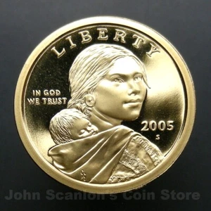 2005-S Sacagawea Dollar - Gem Proof Deep Cameo U.S. Coin - Picture 1 of 2