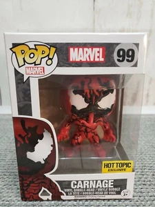 Funko Pop! Marvel Carnage #99 Hot Topic Exclusive Funko Pop! - Picture 1 of 9