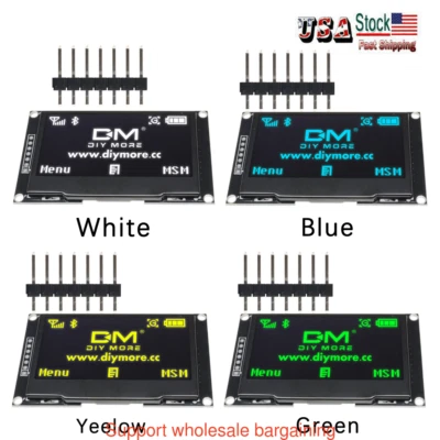 2.42" OLED Display Board 128*64 HD Display Screen IC I2C SPI Serial SSD1309 DE - Bild 1 von 4