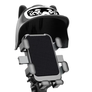 Cellphone Holder Ebike Bicycle Practical To Use Black Real Degree Rotation - Picture 1 of 17