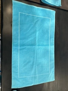 Martex Bathmat Made In USA Cotton Light Blue 34.5” X 20” NEW Please READ - Picture 1 of 10
