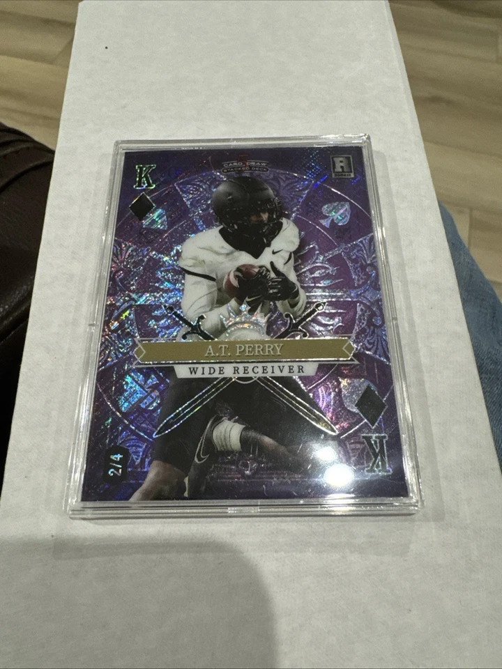 2023 Wild Card Auto 5 Card Draw Stacked Deck RC Rookie /4 AT Perry - Image 1 of 1