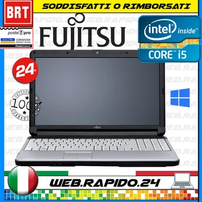 PC NOTEBOOK FUJITSU LIFEBOOK A531 15.6" INTEL i5-2430M RAM 4GB DDR3 SSD HDMI DVI - Immagine 1 di 4